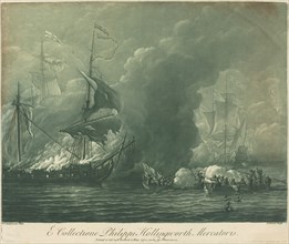 Shipping Scene from the Collection of Philip Hollingworth, 1720s.