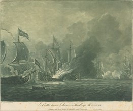 Shipping Scene from the Collection of John Hadley, 1720s.