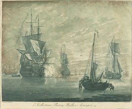 Shipping Scene from the Collection of Thomas Walker, 1720s.