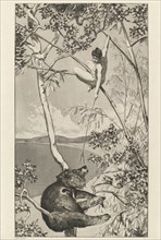 Bear and Elf (Bär und Elfe): pl.1, published 1881.