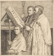 Choristers, 2nd plate (Le lutrin).