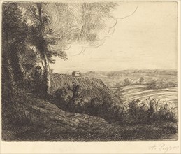 Landscape: Road to Horville (Paysage: Chemin d'Horville).