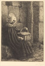 Peasant Woman of Boulogne (Paysanne des environs de Boulogne dite La femme au panier).