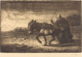 Milkmaid of Boulogne, 1st plate (Laitiere a Boulogne).