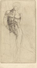 Study of a Nude Figure (Etude de figure nue).