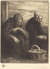 Egg-sellers, 2nd plate (Les marchandes d'oeufs).