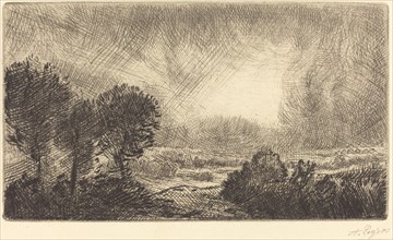 Landscape with Storm (Paysage d'orage).