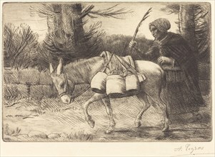 Milkmaid of Boulogne, 3rd plate (Laitiere a Boulogne).