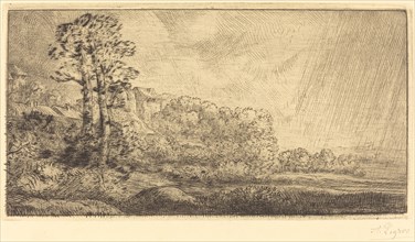 Landscape with Two Trees (Paysage aux deux arbres).