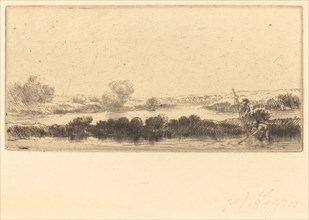 Landscape with Peat-bog; In the Marsh (Paysage des tourbieres; Dans les marais).