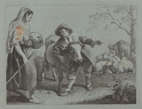 Shepherd Pointing Out the Direction to a Shepherdess, 1762.