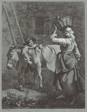 Shepherd Boy Speaking to a Farm Girl, 1764.