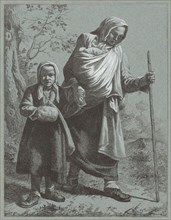 Peasant Woman with Two Children, 1764.
