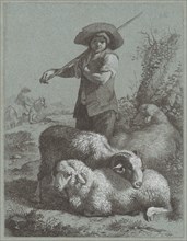 Shepherd Boy with Sheep, 1764.