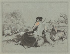 Seated Shepherdess, 1762.
