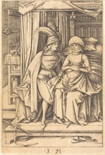 Couple Seated on a Bed, c. 1495/1503.