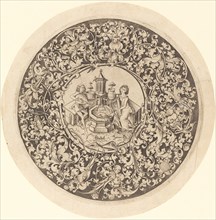 Circular Ornament with Musicians Playing near a Well, c. 1495/1503.