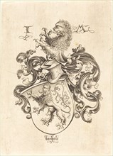 Coat of Arms with Lion, c. 1480/1490.