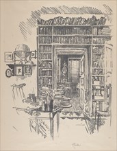 Book-Room at Dr. Wister's, 1912.