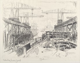 The Sea Lord's Yard, c. 1912.