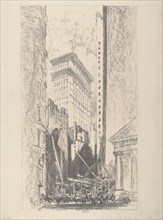 Rebuilding Broad Street, 1910.