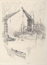 Building Destroyers, 1917.