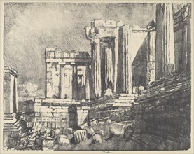The Propylaea, Athens, 1913.