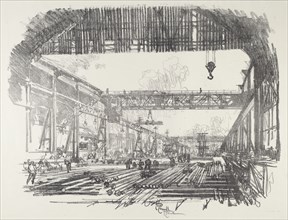 Steel Bars for Shells, 1916.