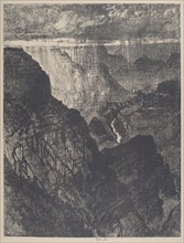 Storm in the Grand Canyon, 1912.