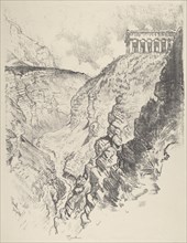Temple over the Canon, Segesta, 1913.
