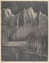 Night in the Yosemite, 1912.