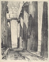 The Portico of the Parthenon, 1913.