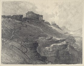 The Temples on the Wall, Girgenti, 1913.