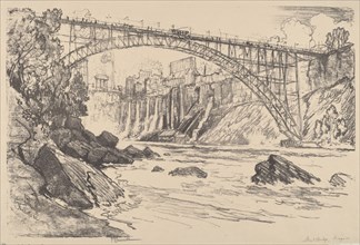 The Steel Bridge, 1910.