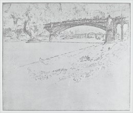 The Eads Bridge, St. Louis [top], 1919 or after.