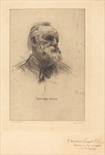 Victor Hugo, De Trois Quarts, 1884.
