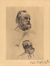 Victor Hugo, De Trois Quarts, 1884.