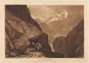Mt. Saint Gothard, 1808.