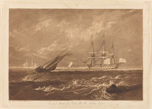 The Leader Sea Piece, published 1809.