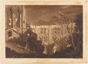 Rivaux Abbey, published 1812.