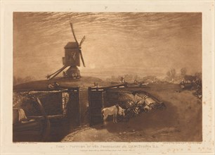 Windmill and Lock, published 1811.