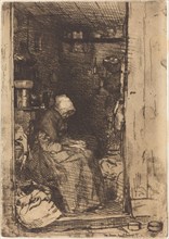 La Vieille aux Loques, 1858.