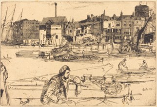 Black Lion Wharf, 1859.