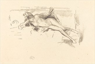 Nude Model, Reclining, 1893.