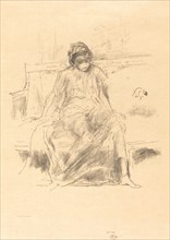 The Draped Figure, Seated, 1893.