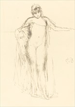Draped Model, Standing, 1893.