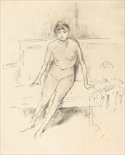Nude Model on an Empire Sofa, 1893.