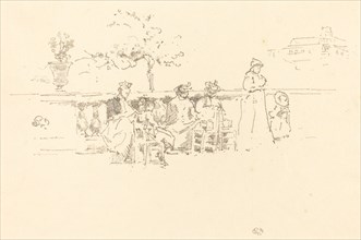 The Terrace, Luxembourg, 1894.