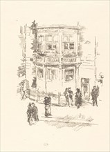 The Manager's Window, Gaiety Theatre, 1896.