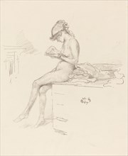 The Little Nude Model, Reading, 1889/1890.